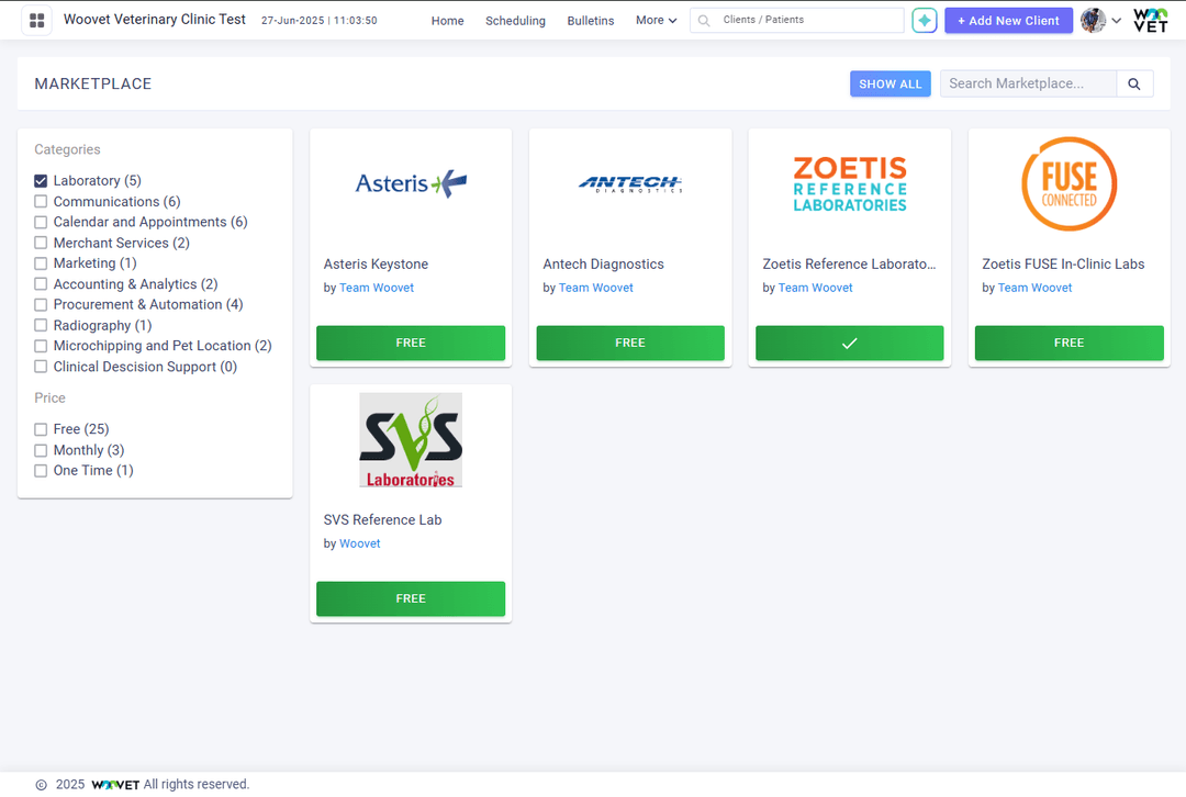 Lab Integrations